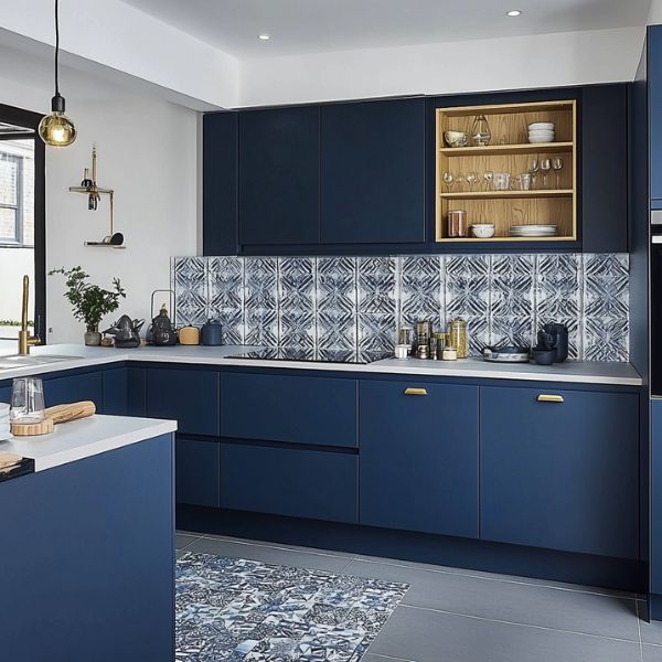 Cuisine bleu - Modèle CB145